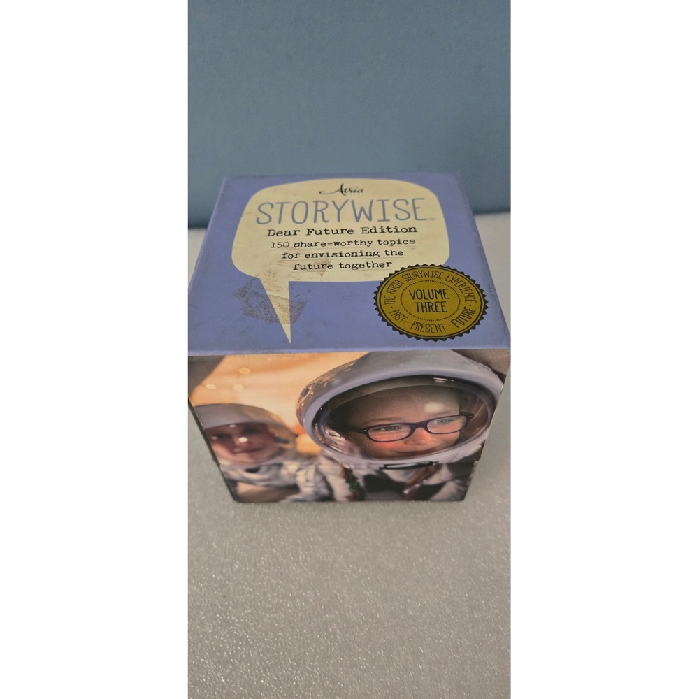 Atria StoryWise Dear Future Edition Volume Three 150 Conversation Cards Game